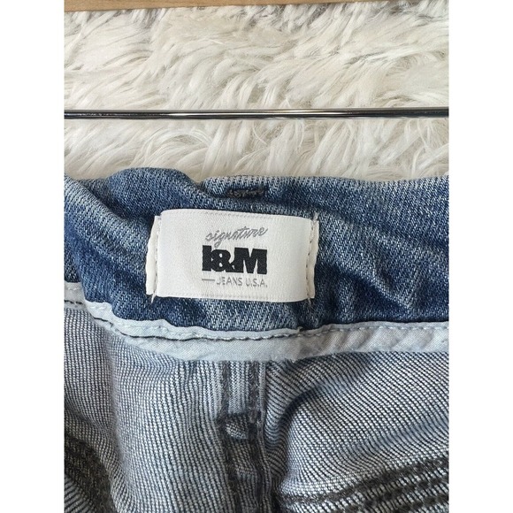 I & M Jeans Signature Women’s Size 9 Regular Stretch Skinny Distressed Ripped - Picture 7 of 16